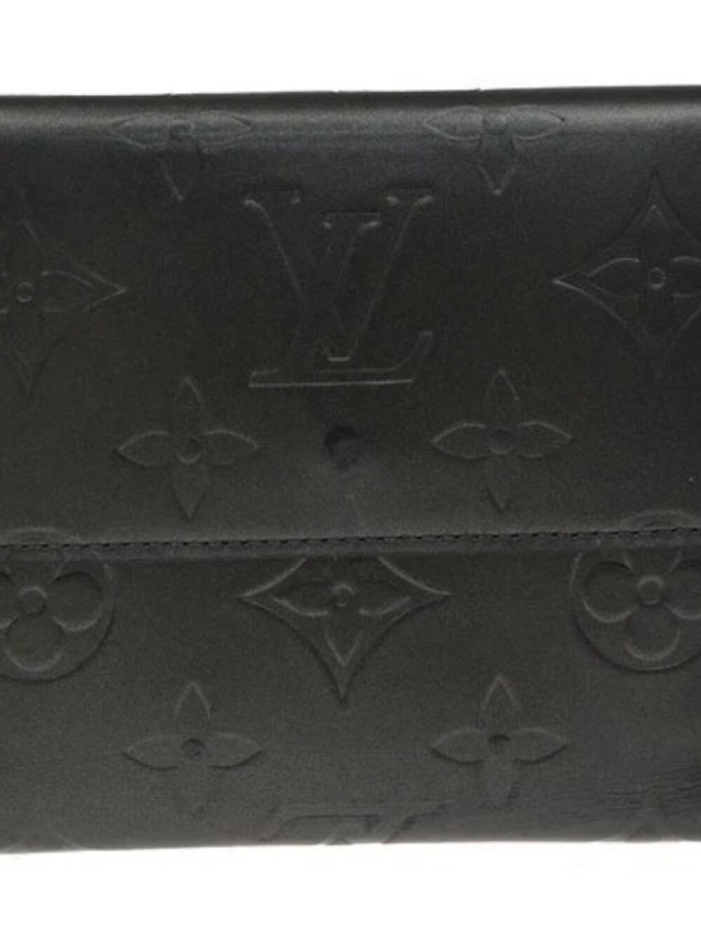 LOUIS VUITTON Porte Monnaie Billet Carte Credit Wallet Monogram Mat BK 63KD396